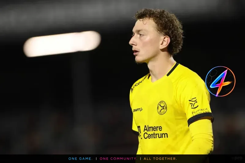 Le gardien d’Almere City Tristan Kuijsten reconnaît une erreur en play‑off