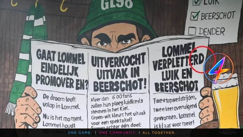 Tifos d'Anderlecht et de Lommel entachés d'erreurs d'orthographe