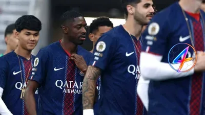 Ousmane Dembélé quitte le match du PSG blessé avant la finale de la Ligue des champions