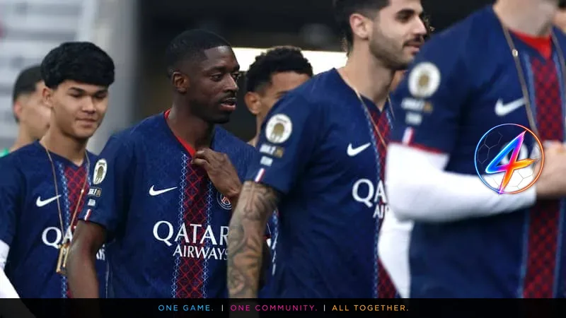 Ousmane Dembélé quitte le match du PSG blessé avant la finale de la Ligue des champions
