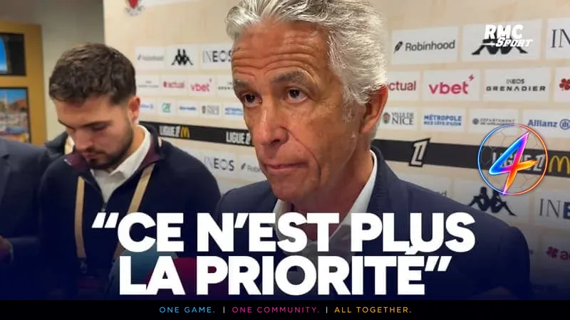 Jean-Pierre Rivère : la Coupe de France n’est pas une priorité après le tirage de Nice