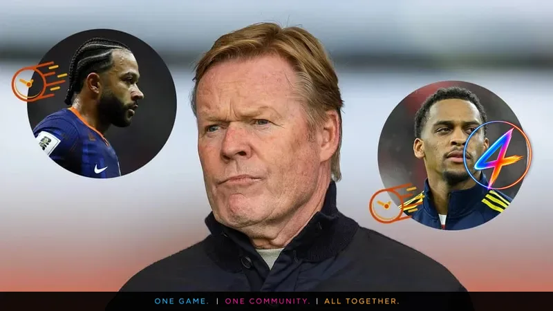 Koeman face à la date butoir, Depay et Timber ratent le retour