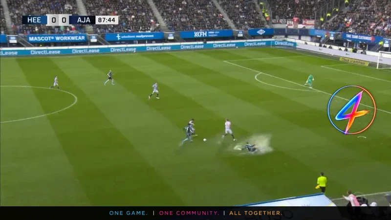 Ajax et Heerenveen nuls 0-0 sous la pluie