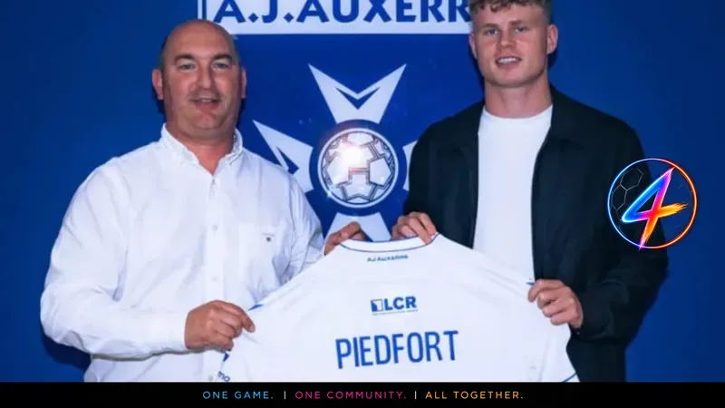 Contrat long terme alimente le départ rêvé d'Arthur Piedfort à Auxerre