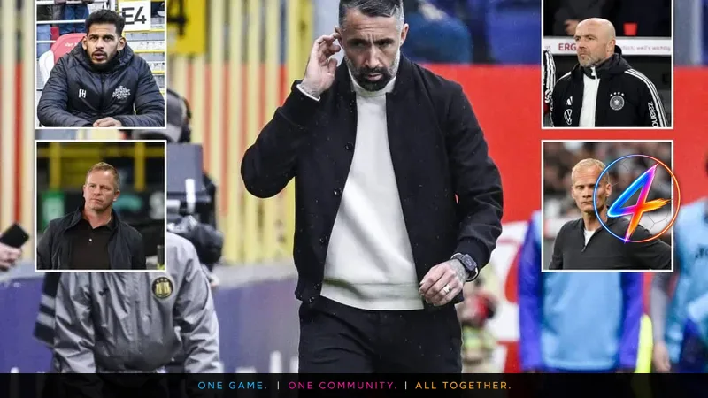La moitié des clubs de la Pro League belge cherchent un nouveau coach, plusieurs candidats disponibles