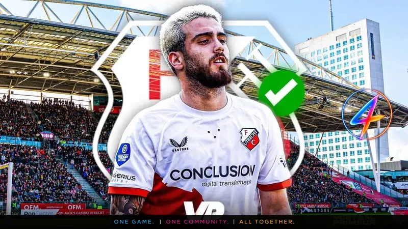 FC Utrecht s'assure d'Ángel Alarcón jusqu'en 2029