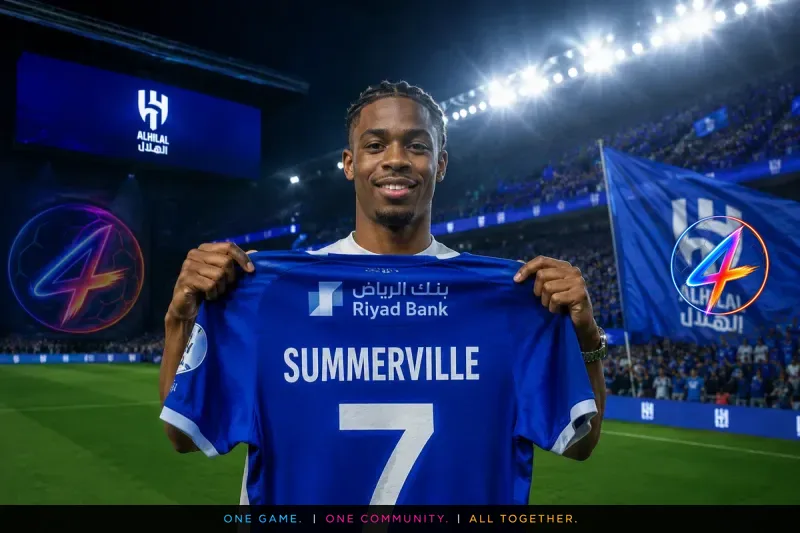 Al Hilal remporte la lutte pour Crysencio Summerville : l'attaquant néerlandais choisit un nouveau chapitre