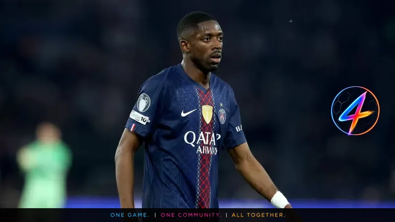 Ousmane Dembélé se retire avant la finale de la Ligue des champions