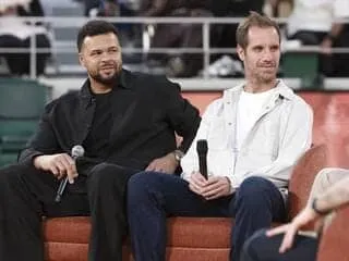 Tsonga célèbre la montée du Le Mans FC en Ligue 1