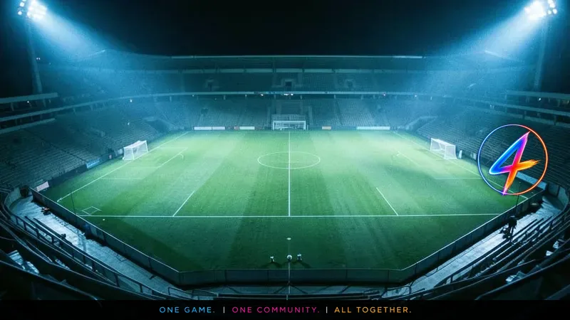 Les fans du RC Lens brandissent une bannière provocante en soulevant le trophée au-dessus du PSG