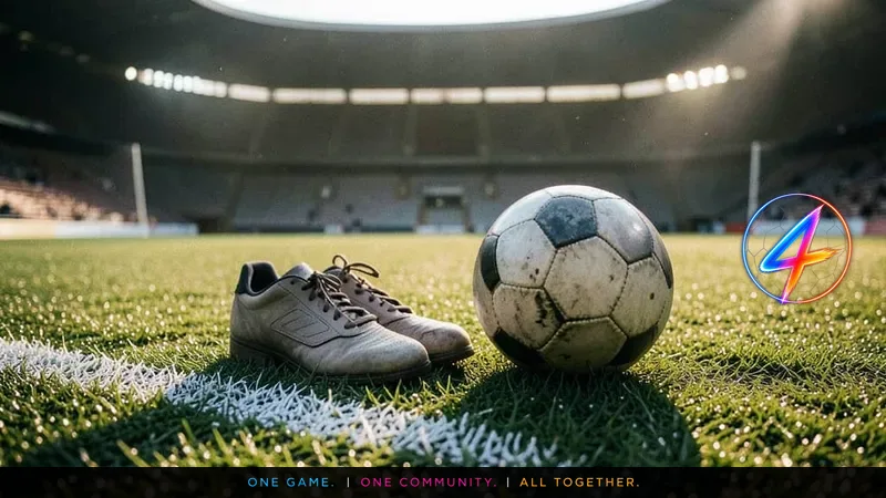 Icône du football Jorn Vancamp (27) raccroche les chaussures