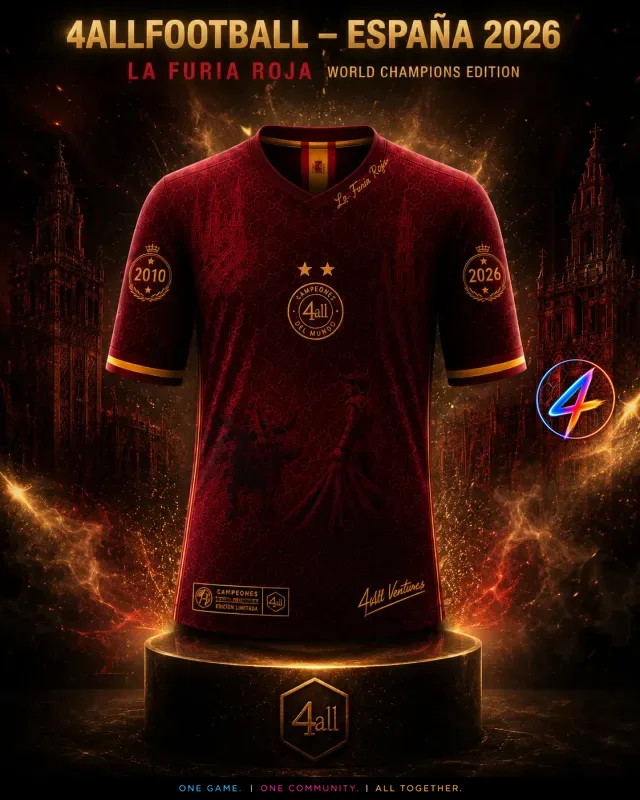 🇪🇸 PRÉCOMMANDE | 4AllFootball – La Furia Roja - Édition Champions du Monde