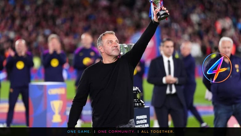 Hansi Flick extends contract with Barcelona until 2028