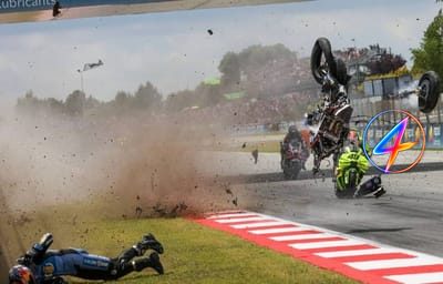 Alex Marquez y Johann Zarco se accidentan en Barcelona y son hospitalizados