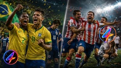 Brasil supera a Japón, Paraguay vence dramáticamente a Alemania