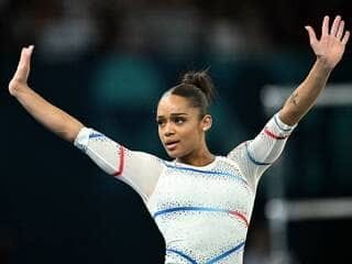 Mélanie De Jesus Dos Santos revient aux championnats français de gymnastique
